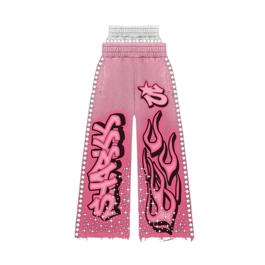 Everlay Diamond Halo Flare Sweatpants