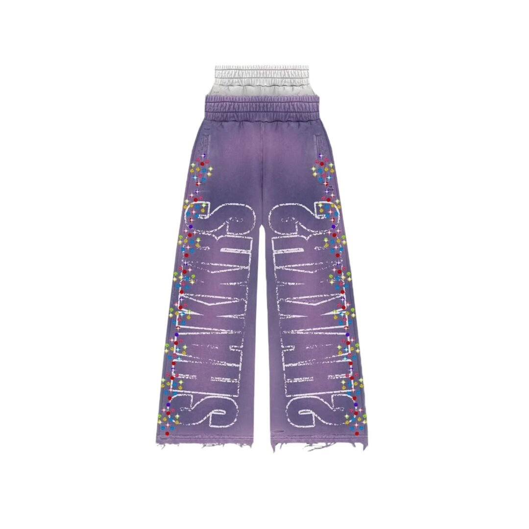 Everlay Purple Majesty Flare Sweatpants