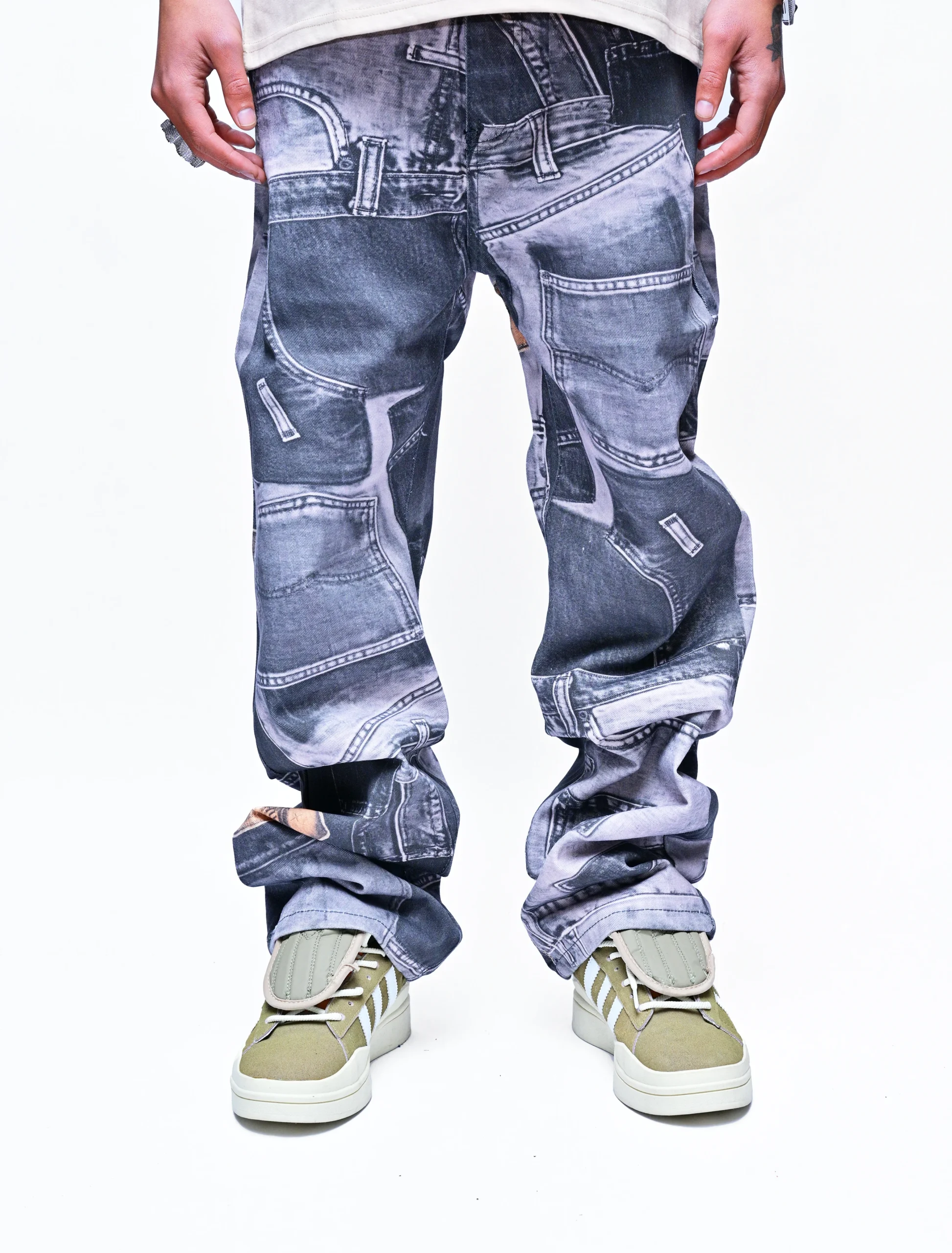 INK VERSE – DOUBLE PRINTED STATEMENT DENIM