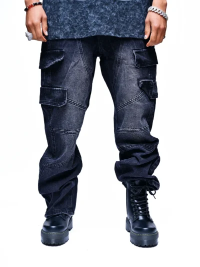 NOIR WASH – FADED BLACK ICON DENIM