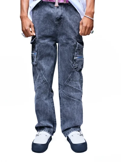 GREYSCALE FUSION – DUAL-TONE SHADOW DENIM