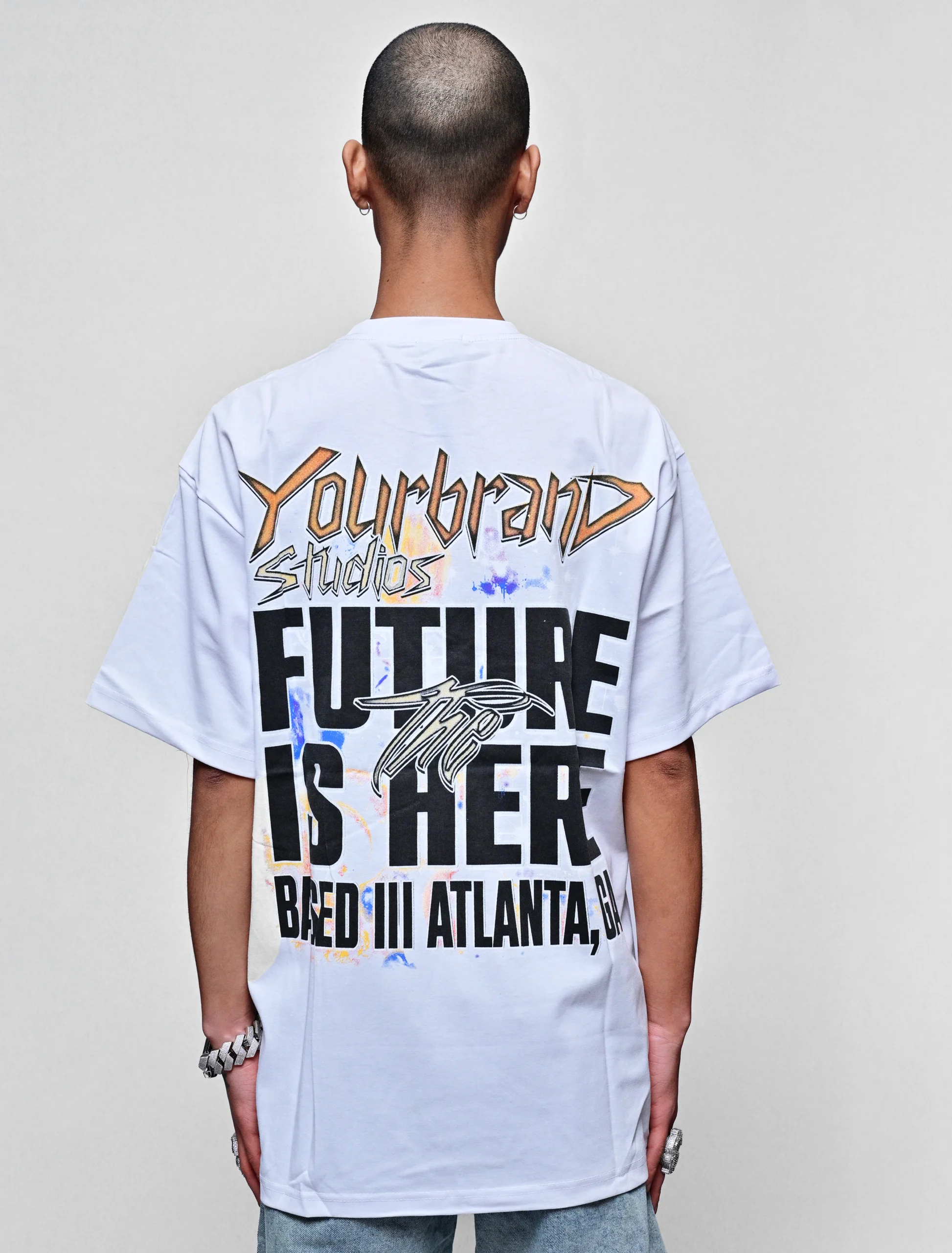 NEO ERA RISE – THE FUTURE IS HERE ATL LUXURY TEE - Image 2