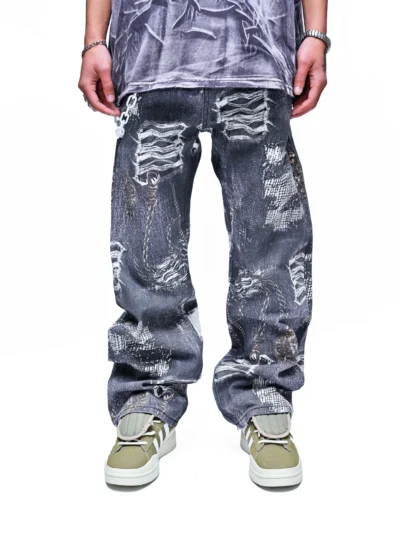 ASTRA PRINTED DENIM