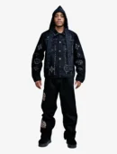 ALL BLACK SPIDER-X LUX DENIM 3 PIECE SET