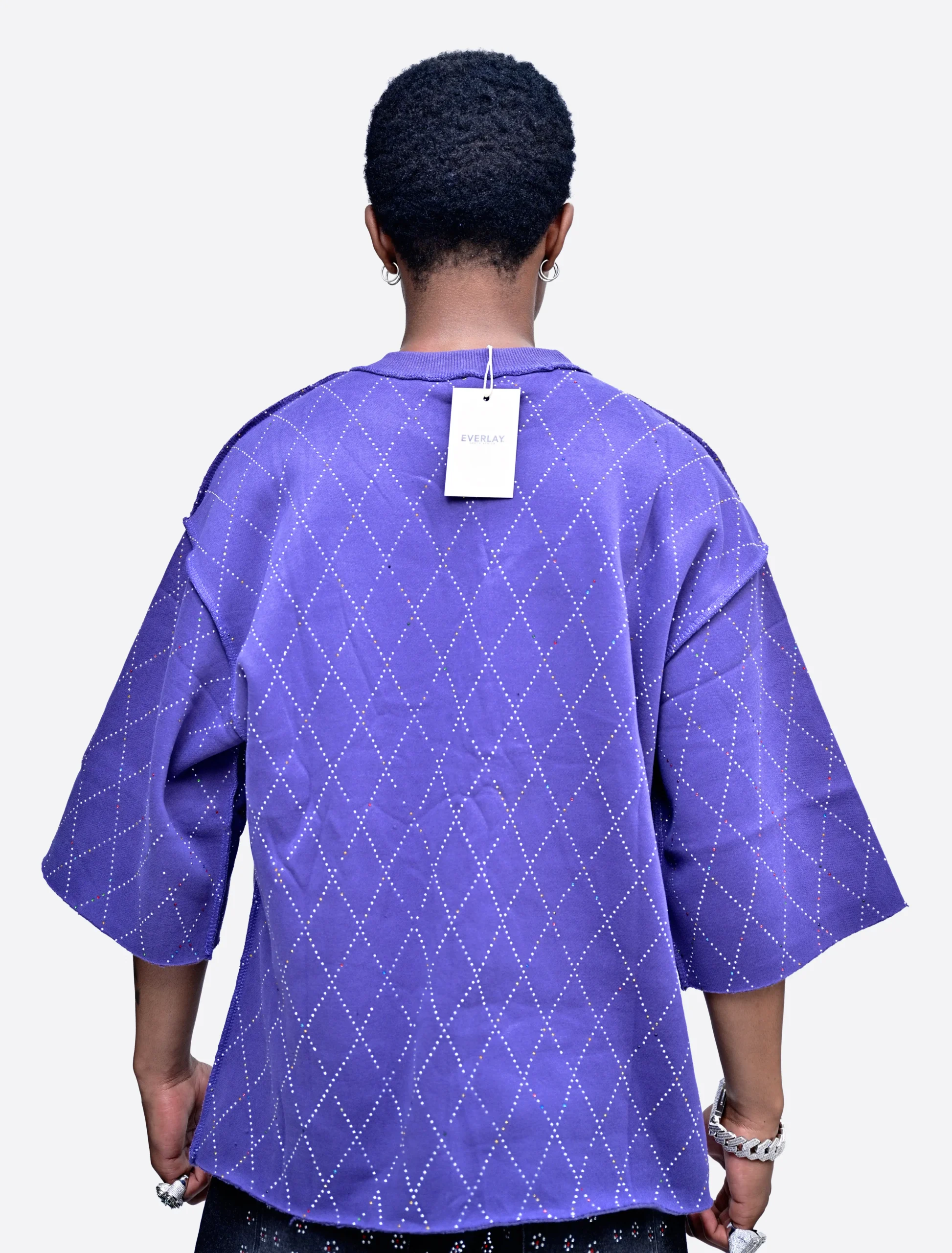 Saints Eclipse Oversized Tee - Image 4