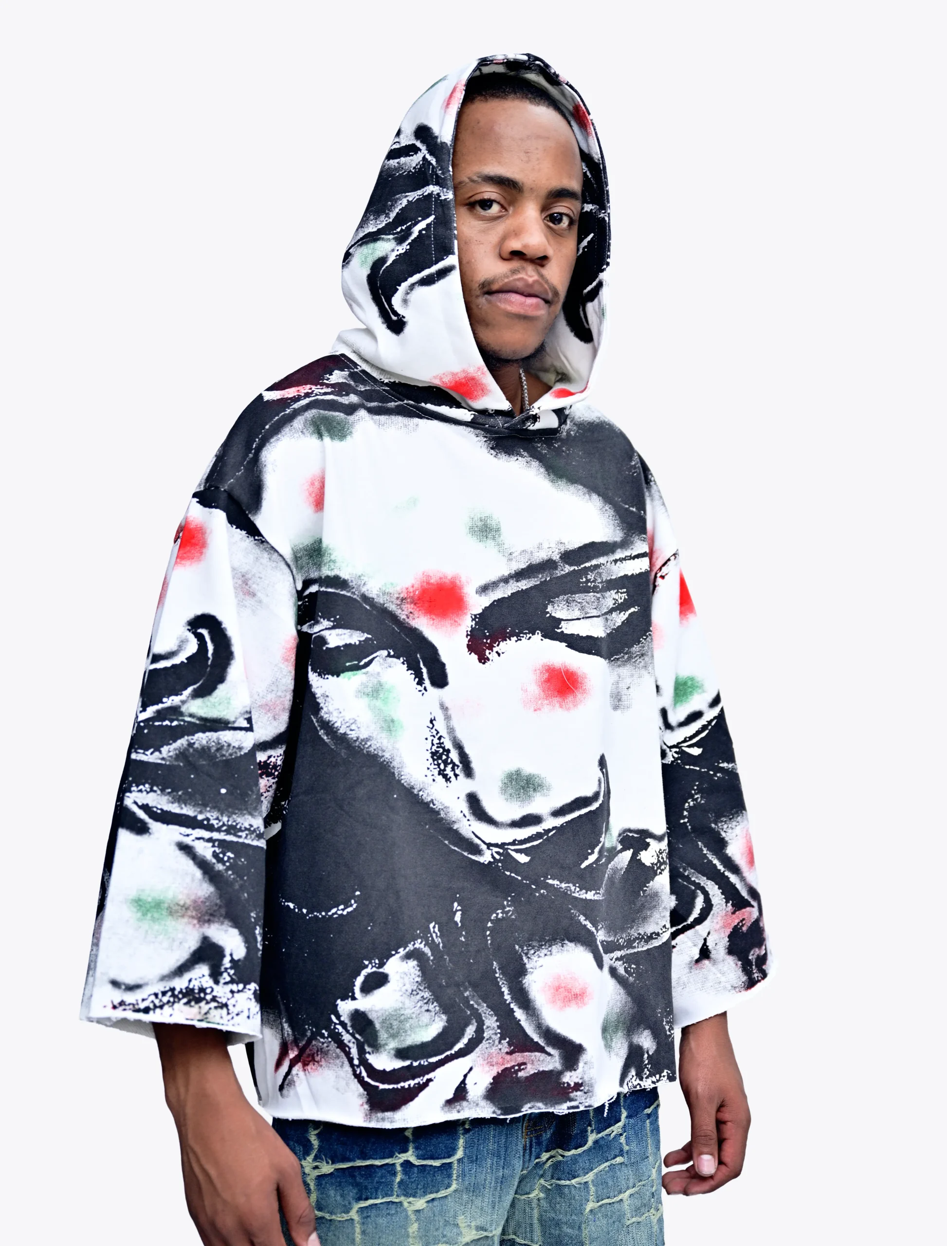 EVY Jesus in the King Oversized Hoodie - Image 2
