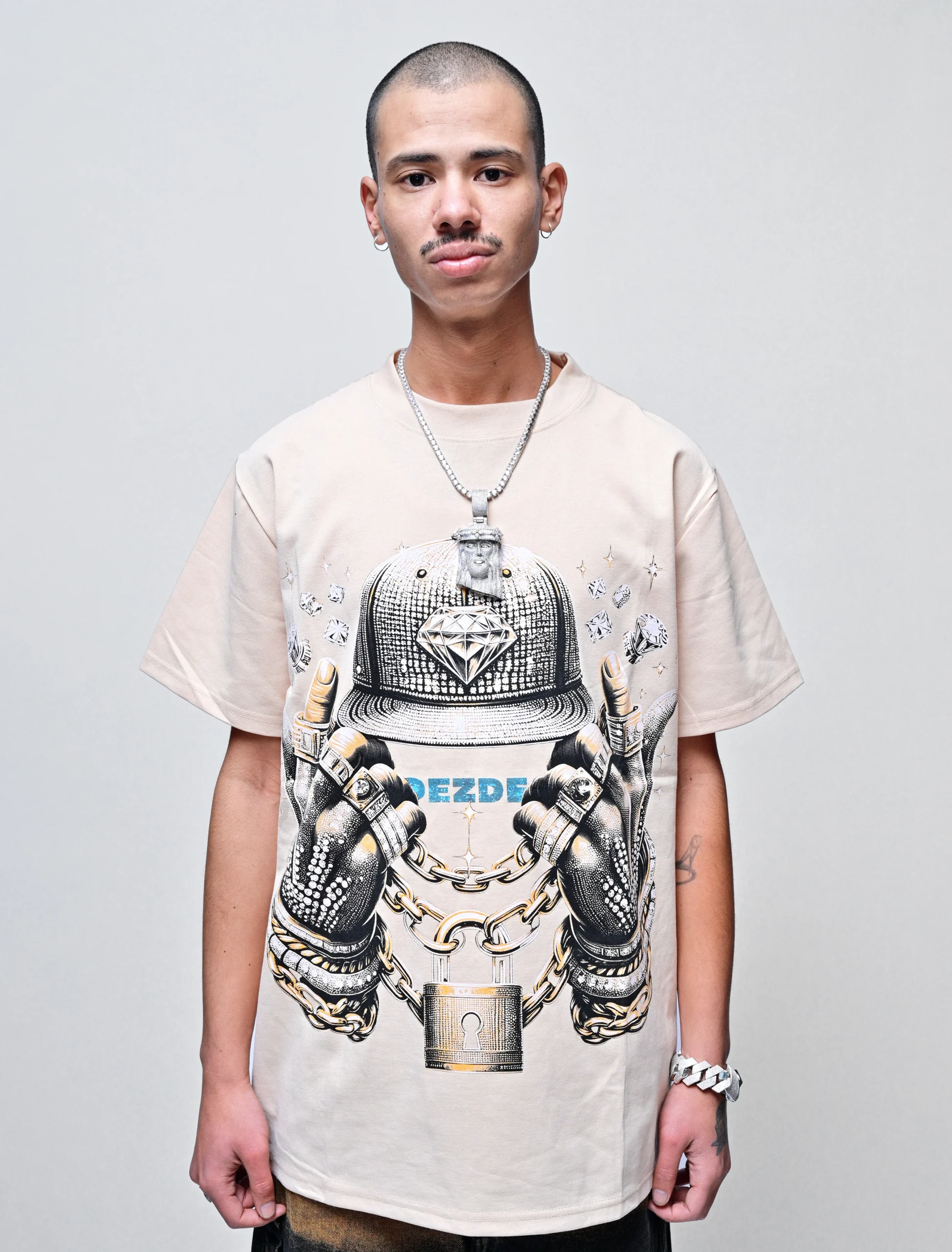 LUMINOUS VEIL – DIAMOND HOURS LUXURY TEE