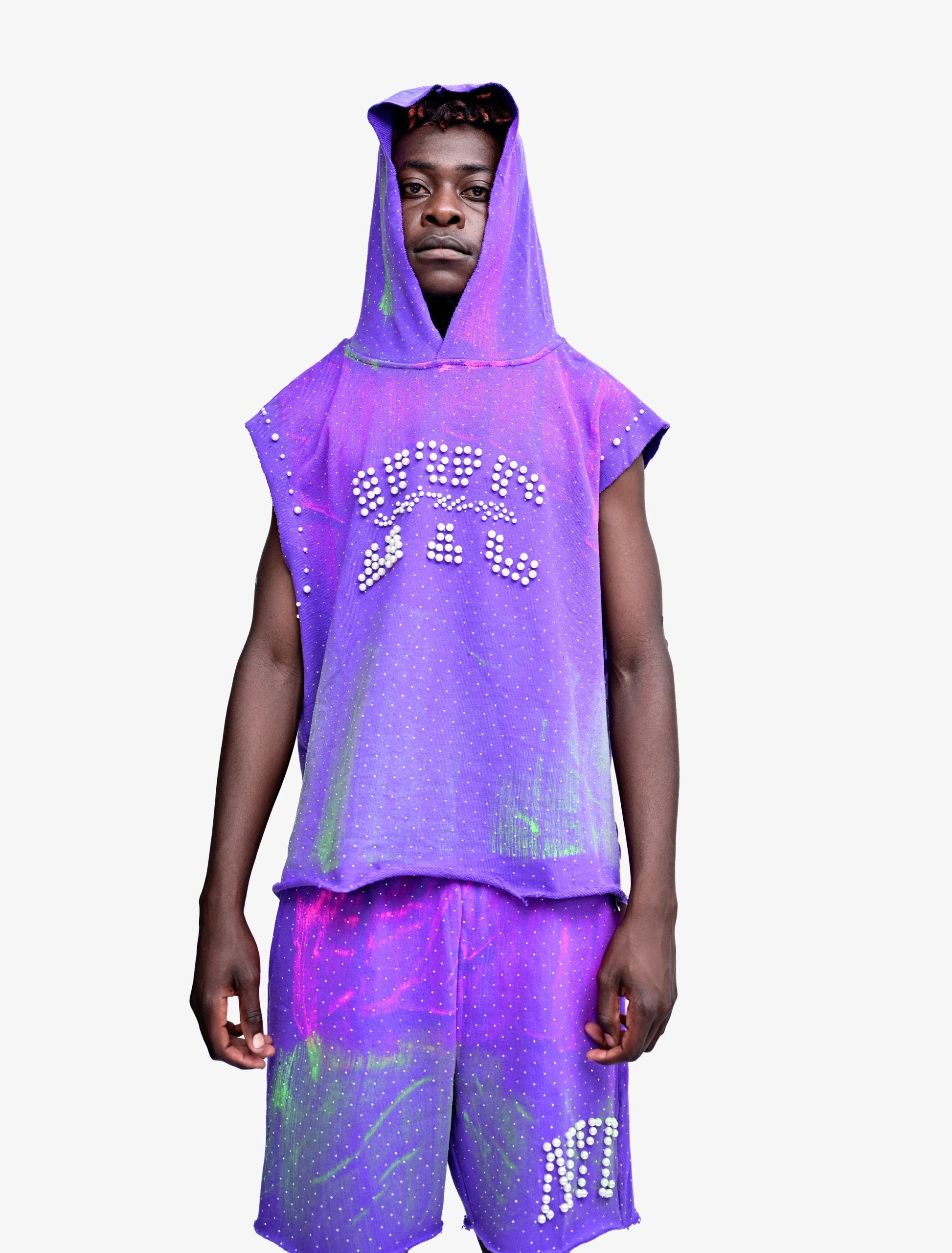 EVERLAY NYC Violet Mirage Rhinestone Summer Set - Image 9