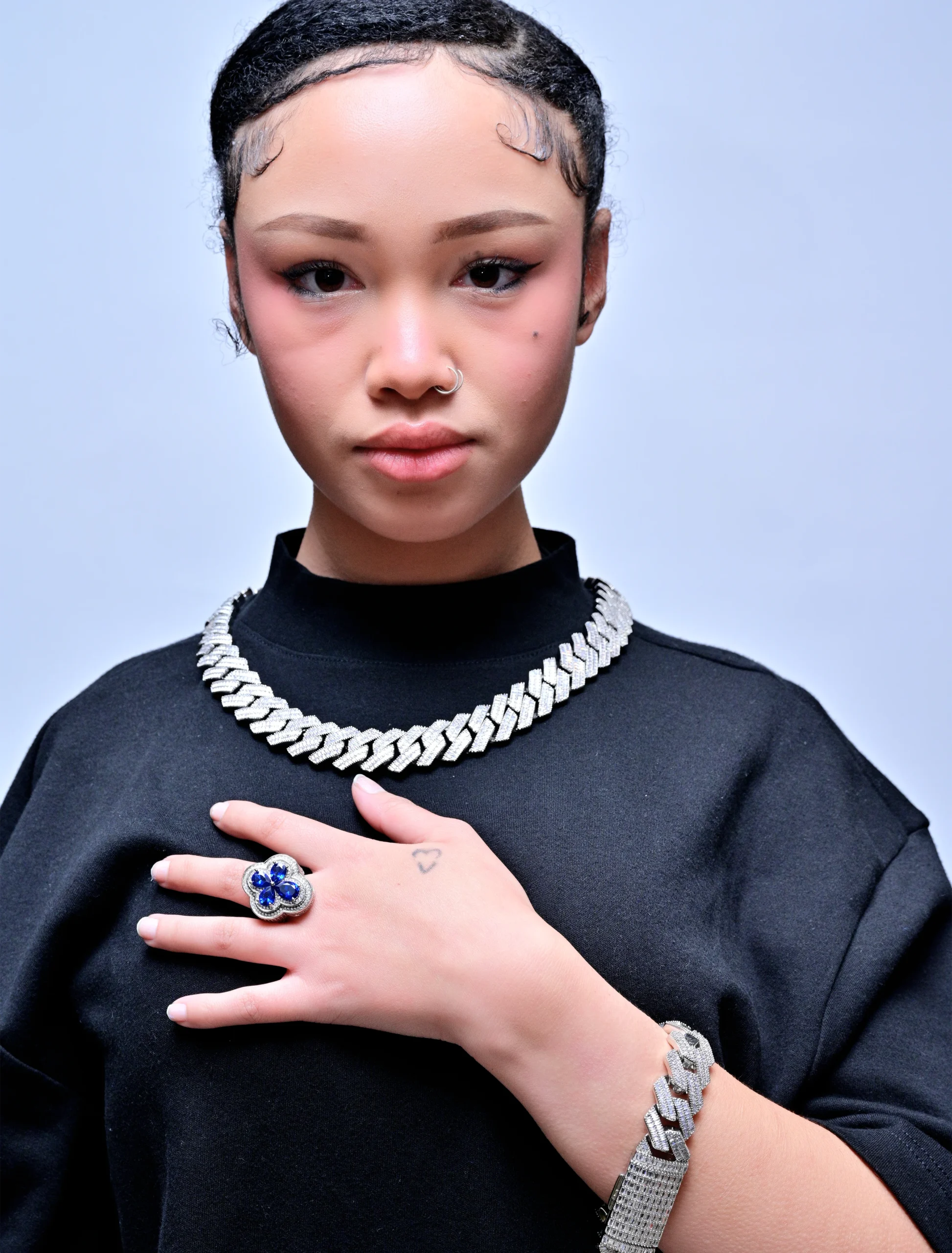 EVERLAY NOVA 20MM ICED CUBAN BRACELET - Image 4