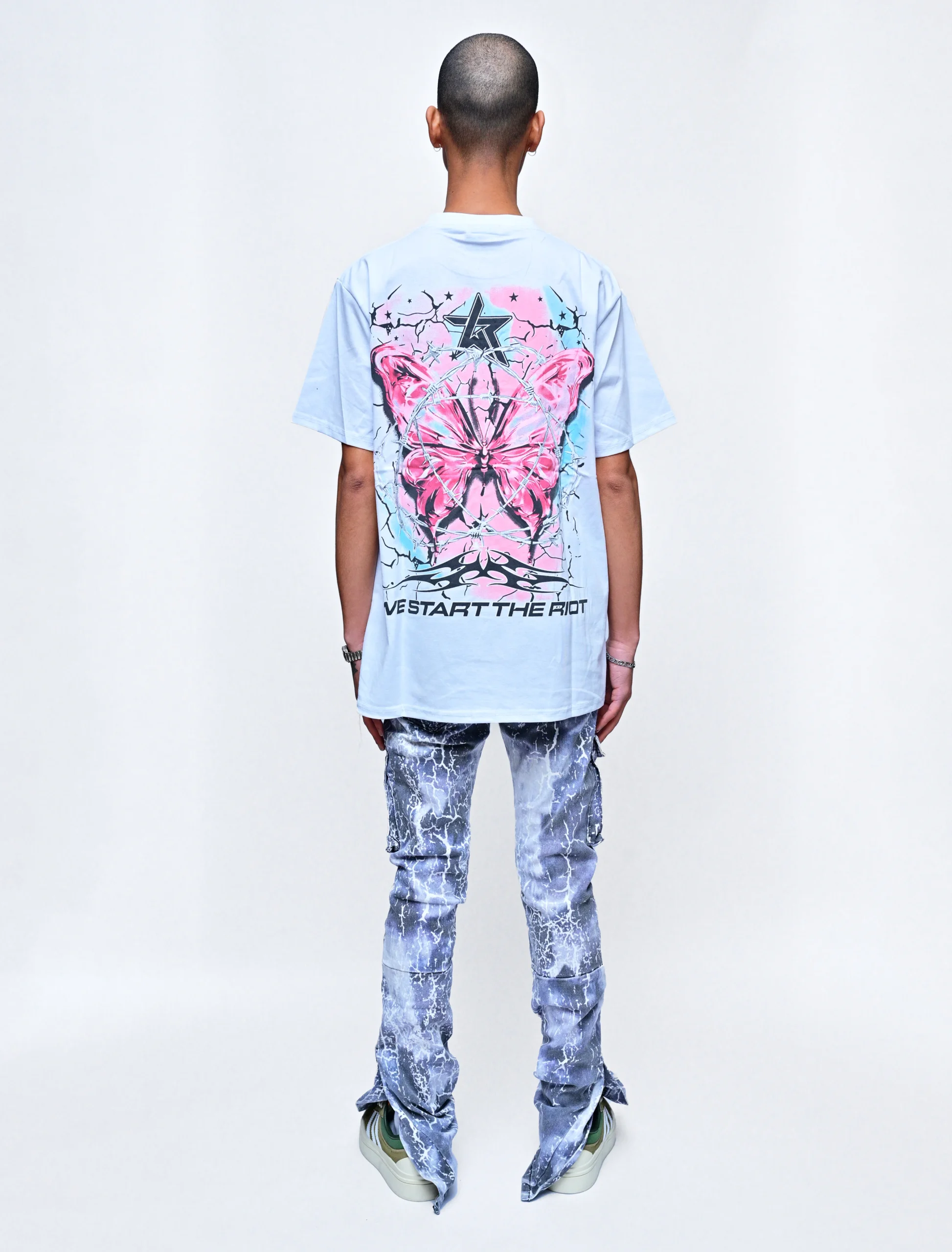 THUNDER GAZE – LUXURY CLOUD-WASHED DENIM - Image 3