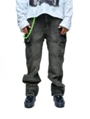 MOSS GLOW – FADED LOW DENIM