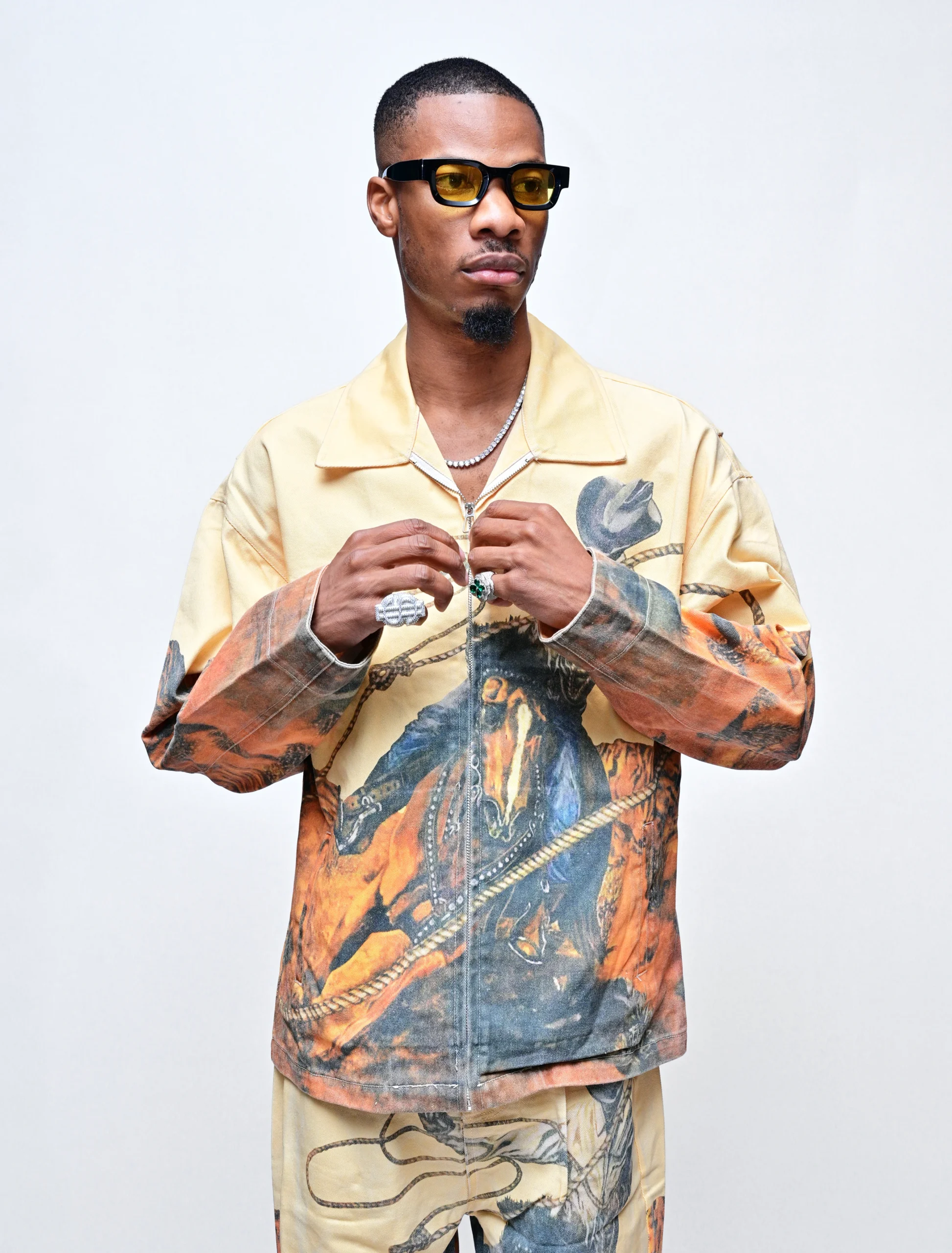 BRONZE RIDER – COW BOY DENIM SET - Image 2