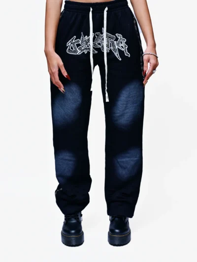 VETRINA RHINESTONE SWEATER PANTS