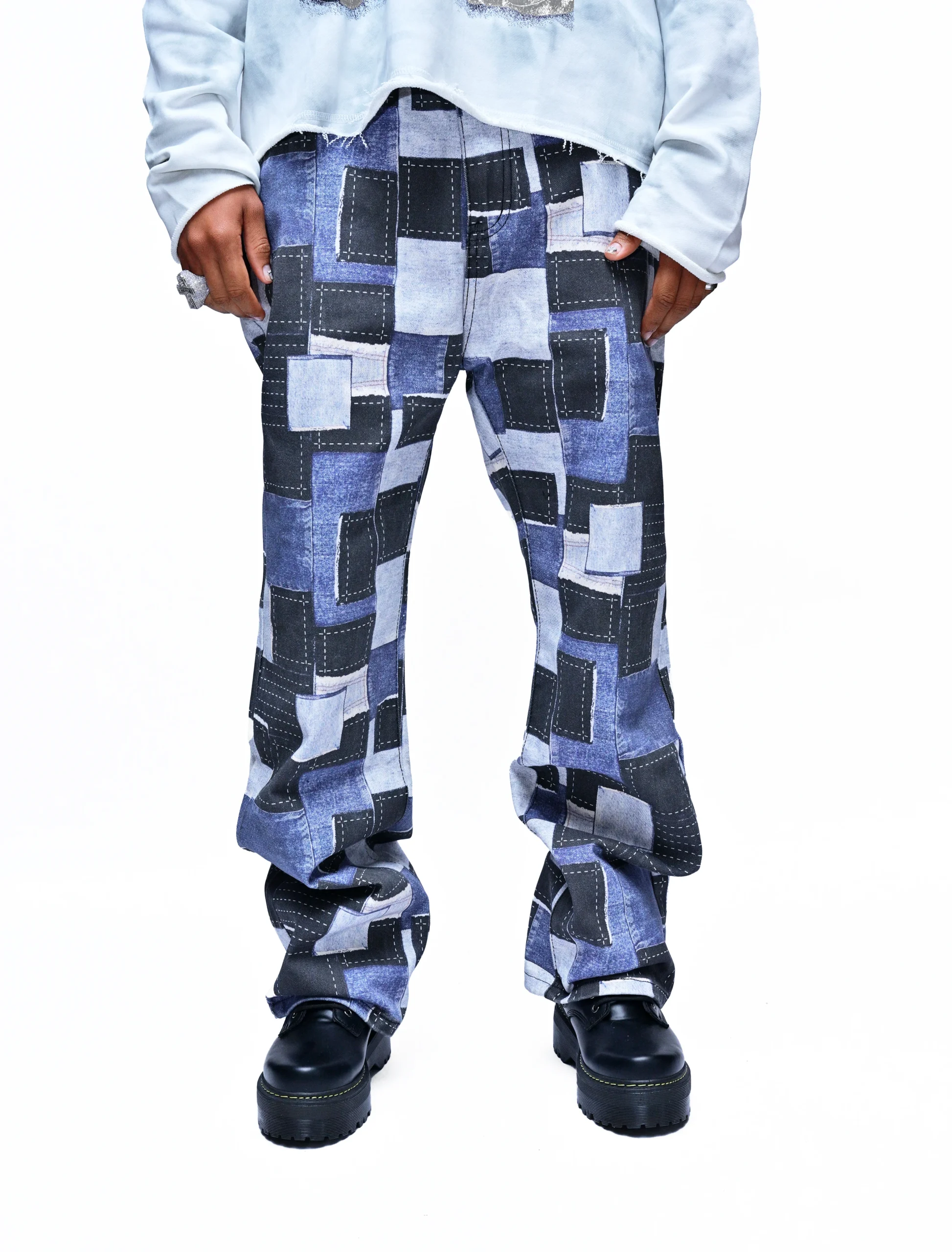 EVERLAY EDGE STITCH DENIM