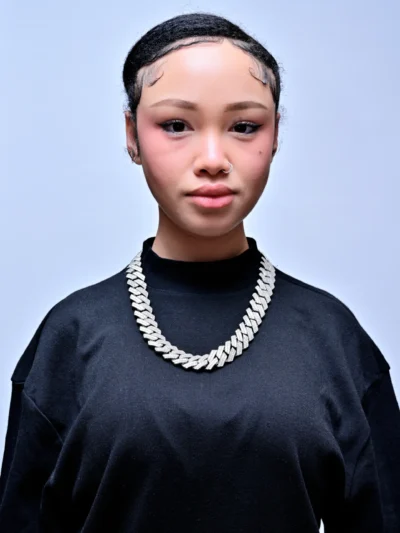 EVERLAY PRETTY GIRLS ICE 20MM BAGUETTE CUBAN LINK CHAIN