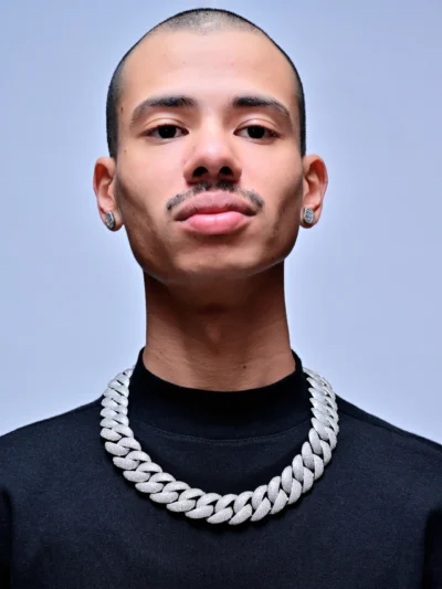 EVERLAY MONARCH ROUND NEW CUBAN LINK CHAIN 23MM