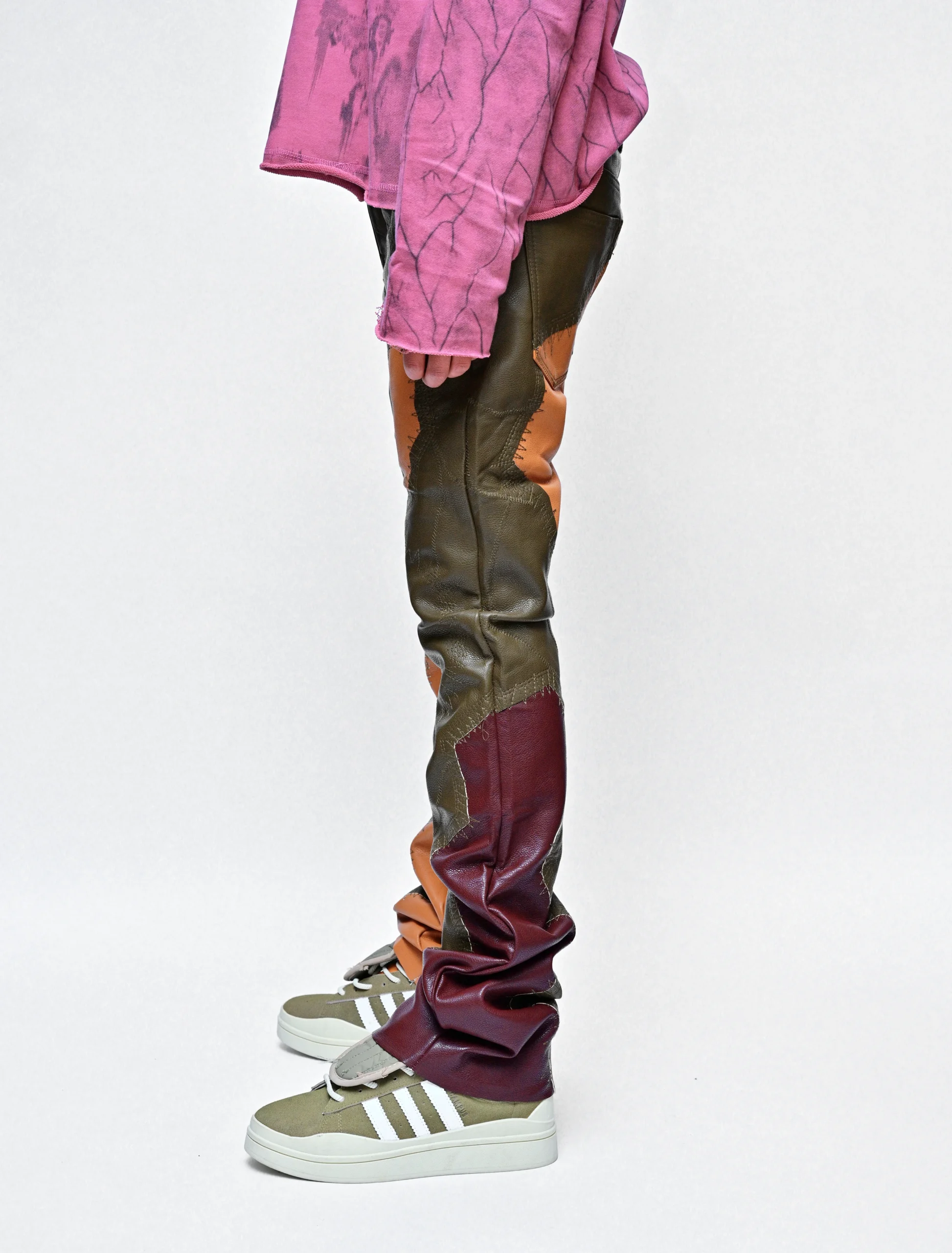 DARK PARADOX – PU LEATHER JEANS - Image 4