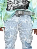 GLACIER VOW – SILVER ICED LUXURY BELT