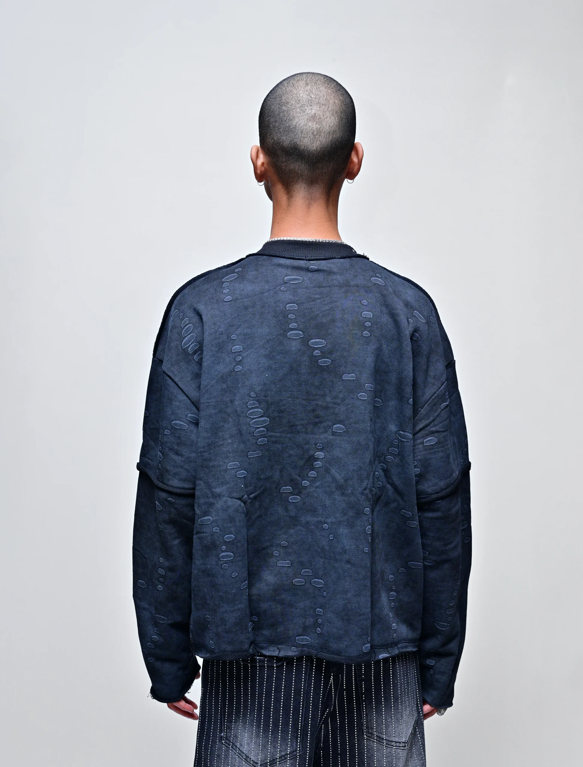 SAINTS & GOD BLESS YOU – DIVINE FADED LONG SLEEVE - Image 2