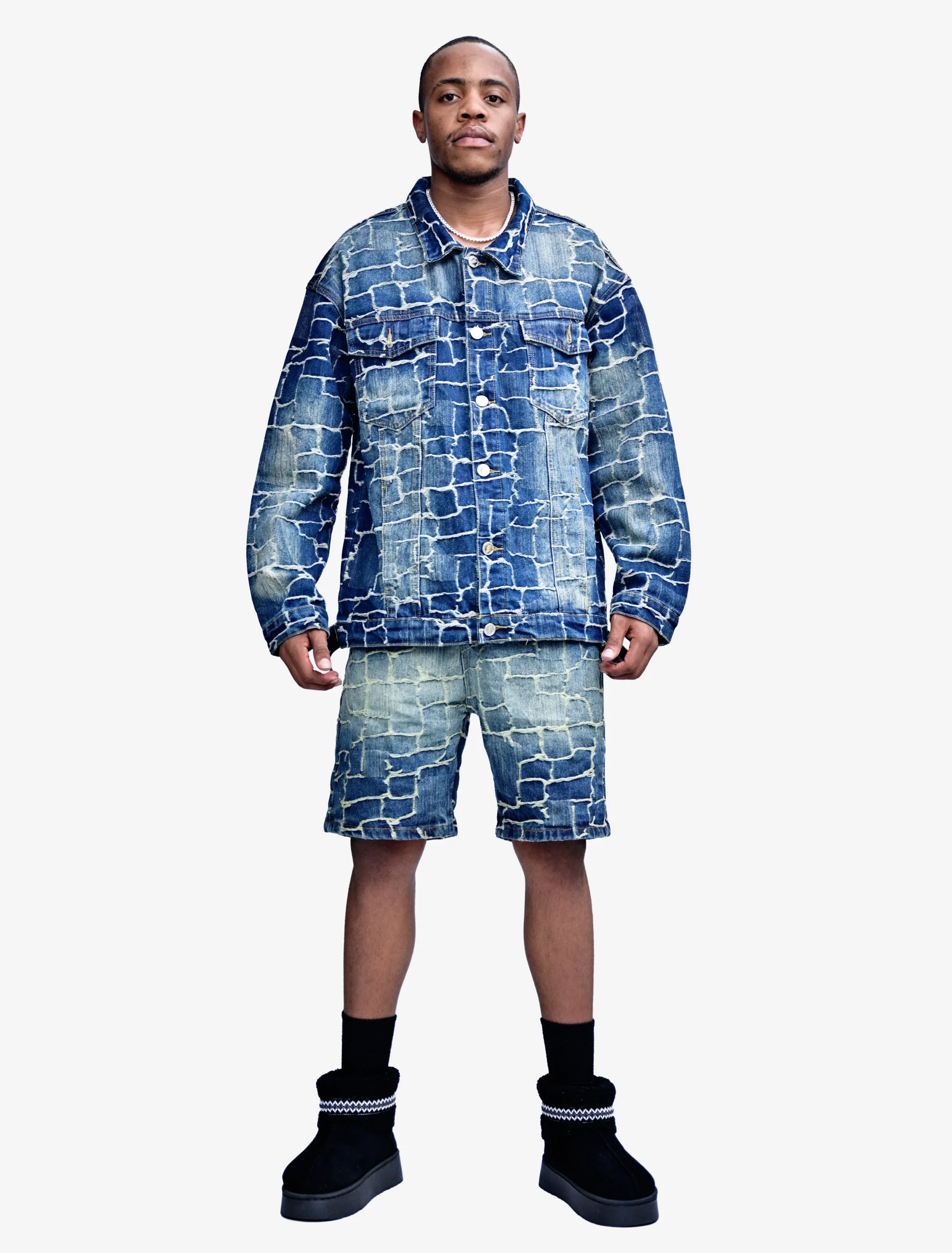 EVERY Faded Denim Blue Dust Set – 2 Piece - Image 2