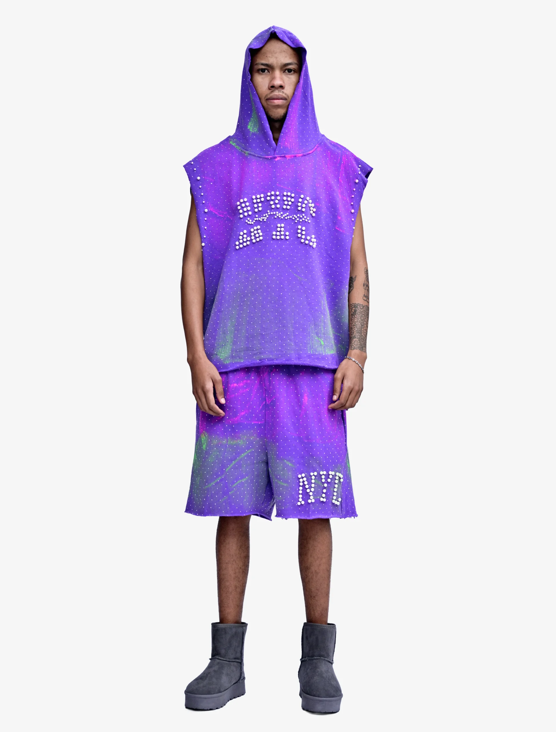 EVERLAY NYC Violet Mirage Rhinestone Summer Set - Image 5