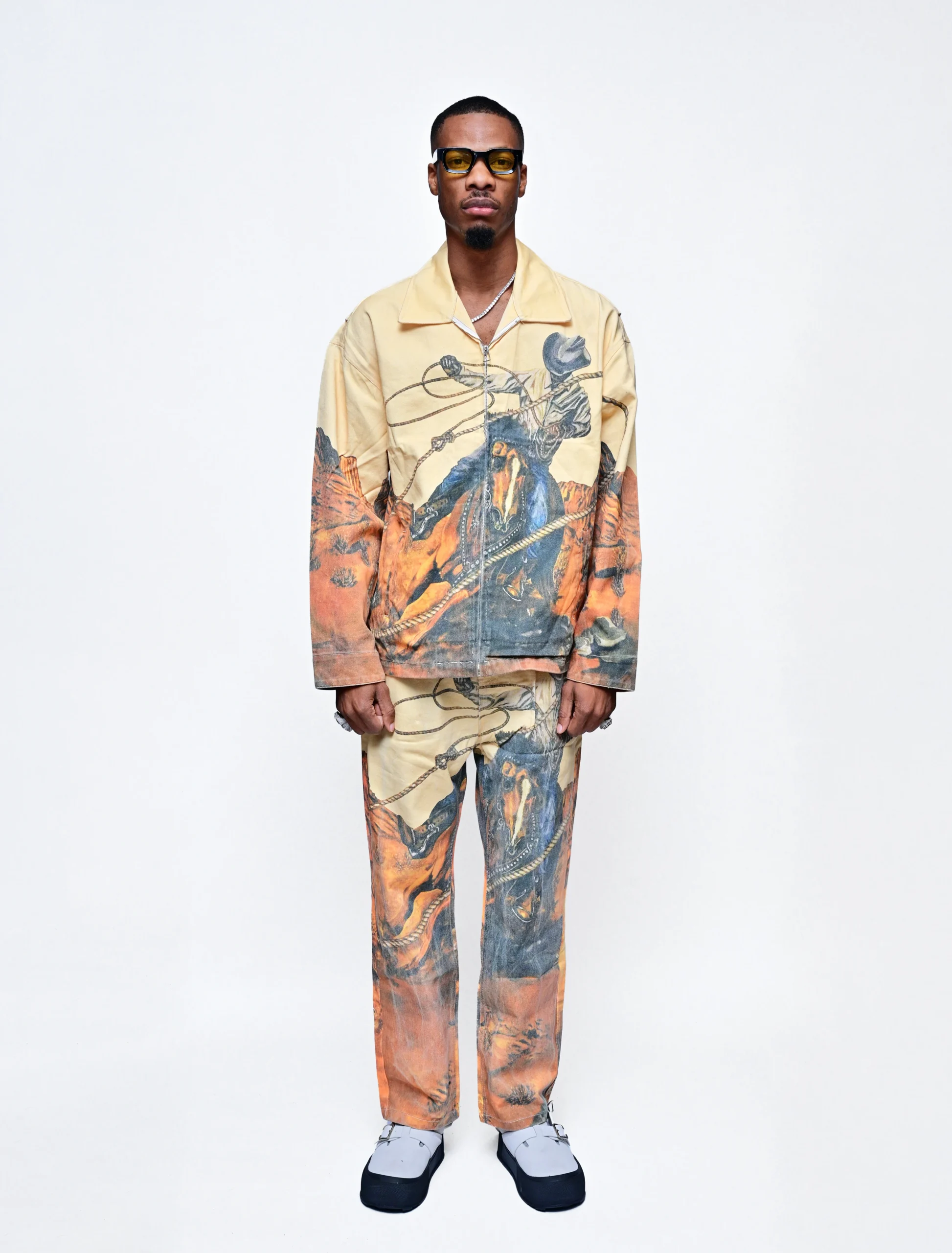 BRONZE RIDER – COW BOY DENIM SET