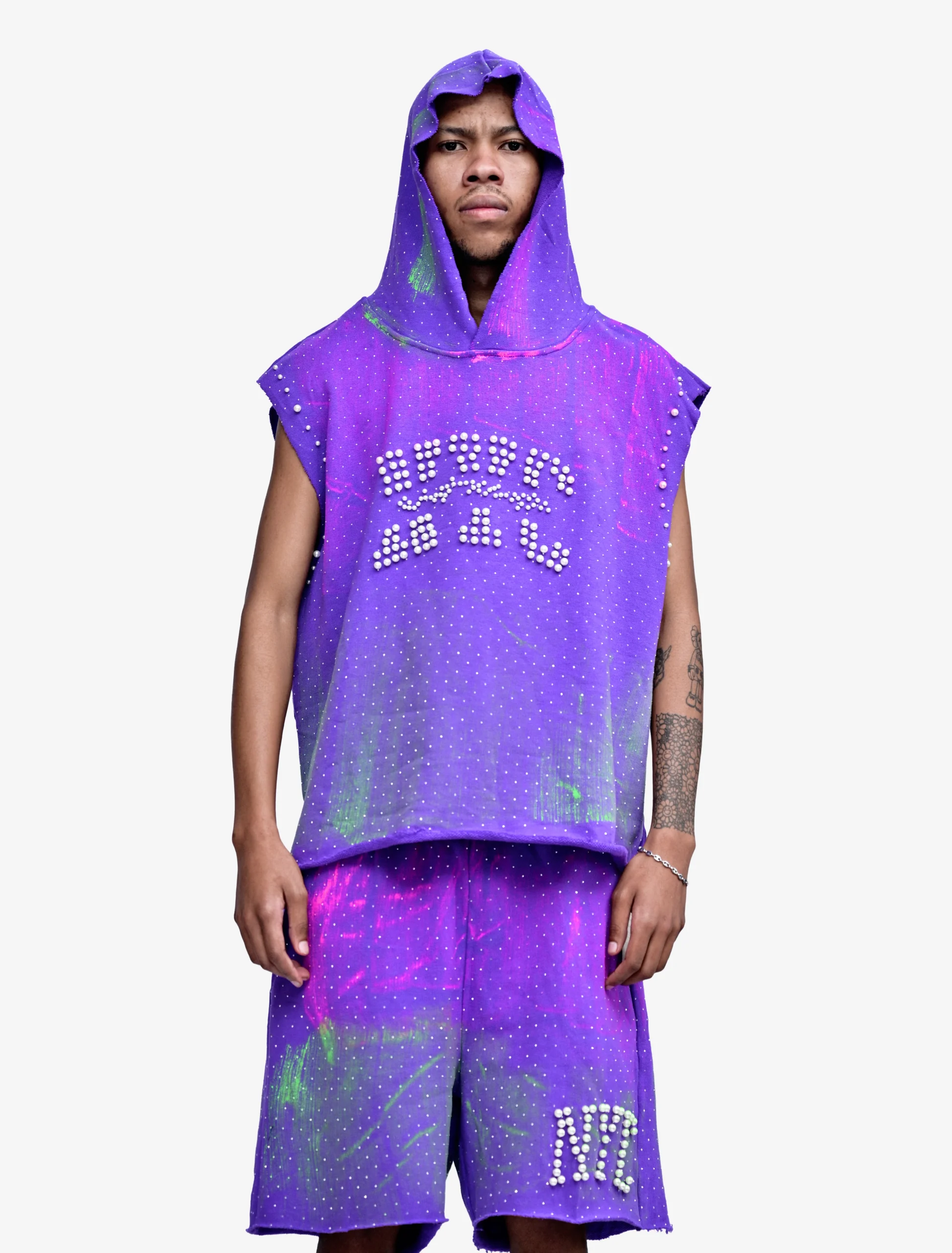 EVERLAY NYC Violet Mirage Rhinestone Summer Set - Image 6