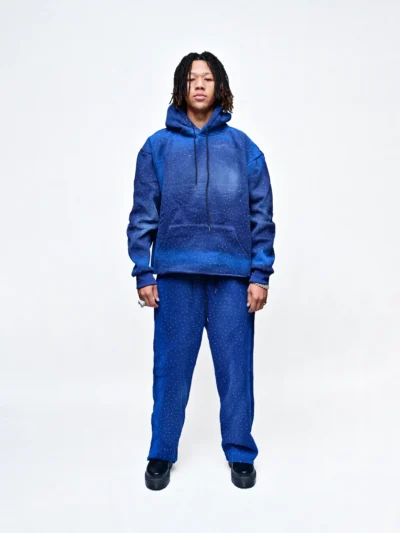 BLUE HAZE – MESH RHINESTONES SET