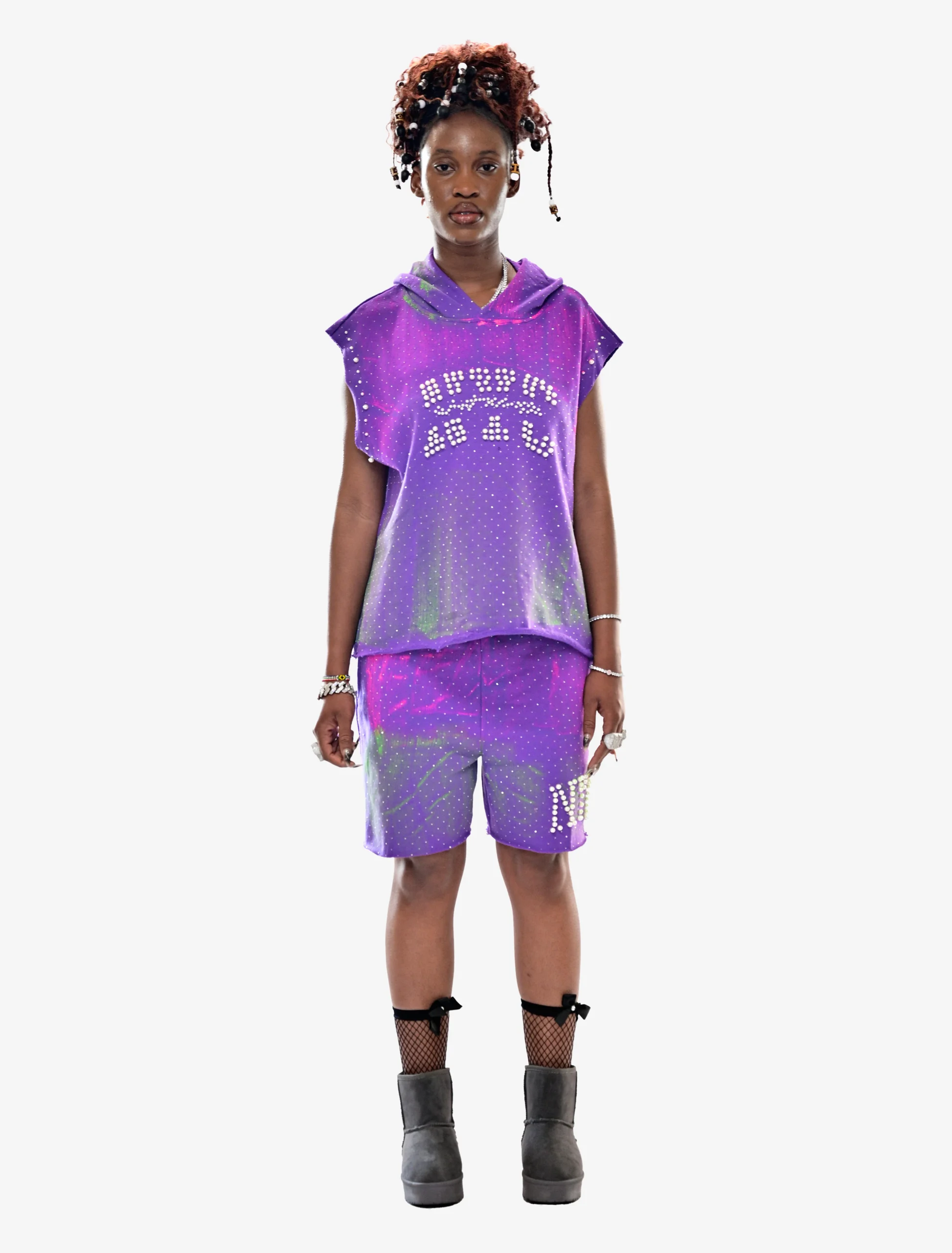 EVERLAY NYC Violet Mirage Rhinestone Summer Set - Image 7