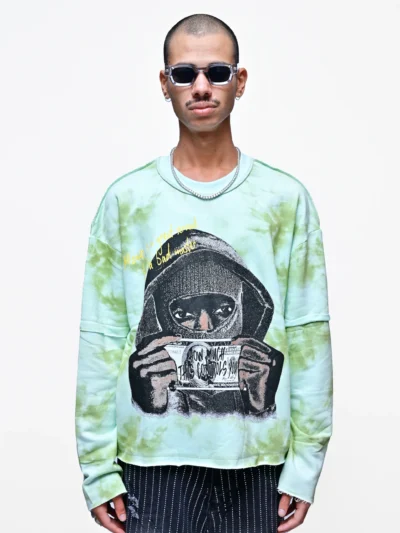 MONEY IS A GREAT SERVANT – LUXURY FADED LONG SLEEVE