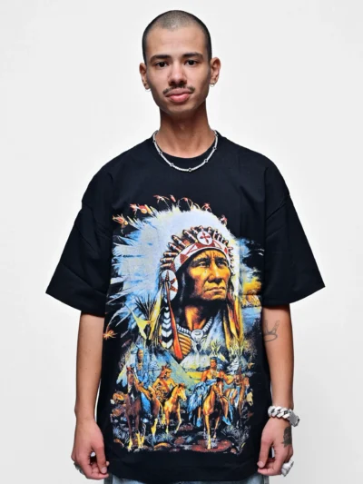 CONQUERED ELEVEN KINGS – ROYAL BLACK TEE