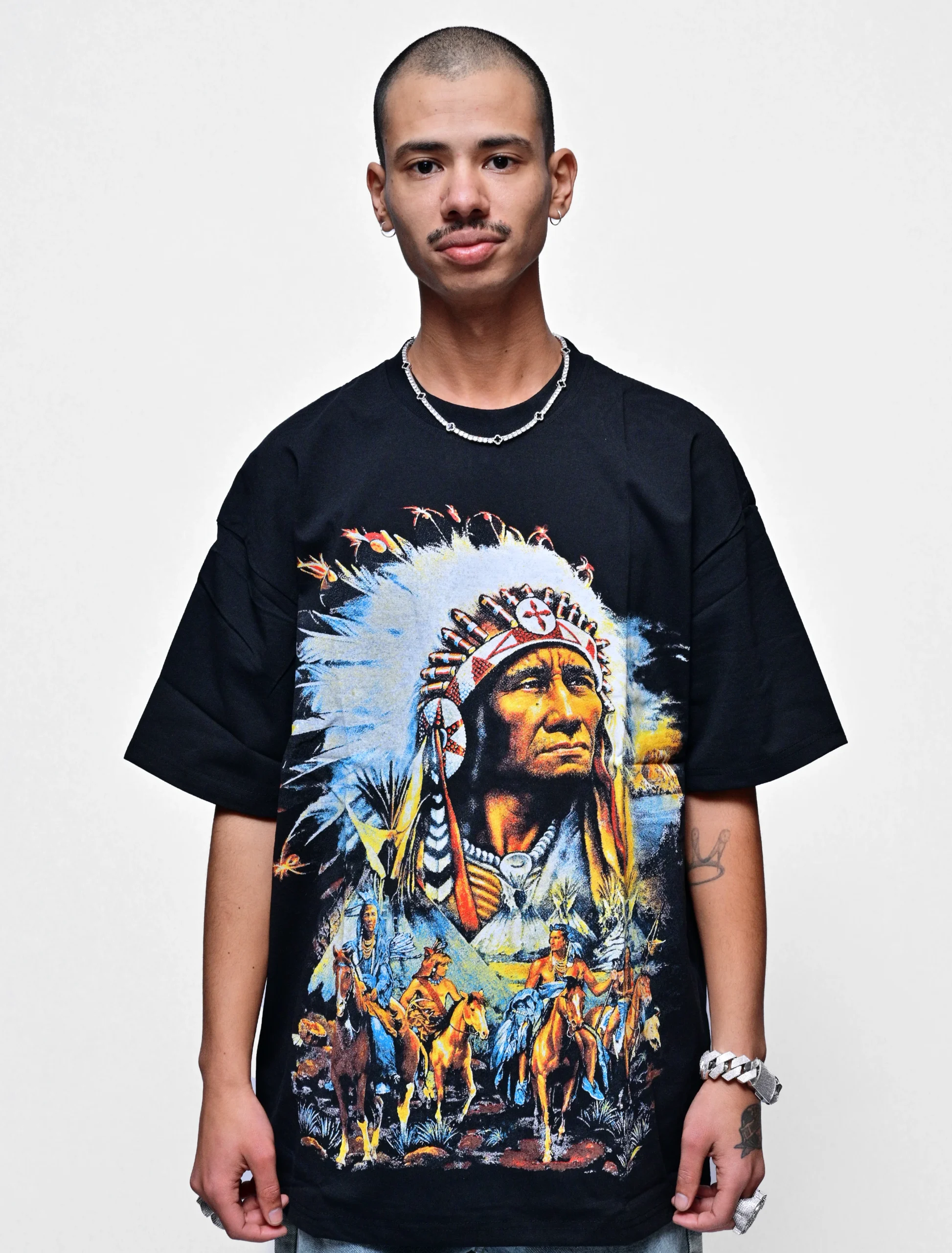 CONQUERED ELEVEN KINGS – ROYAL BLACK TEE