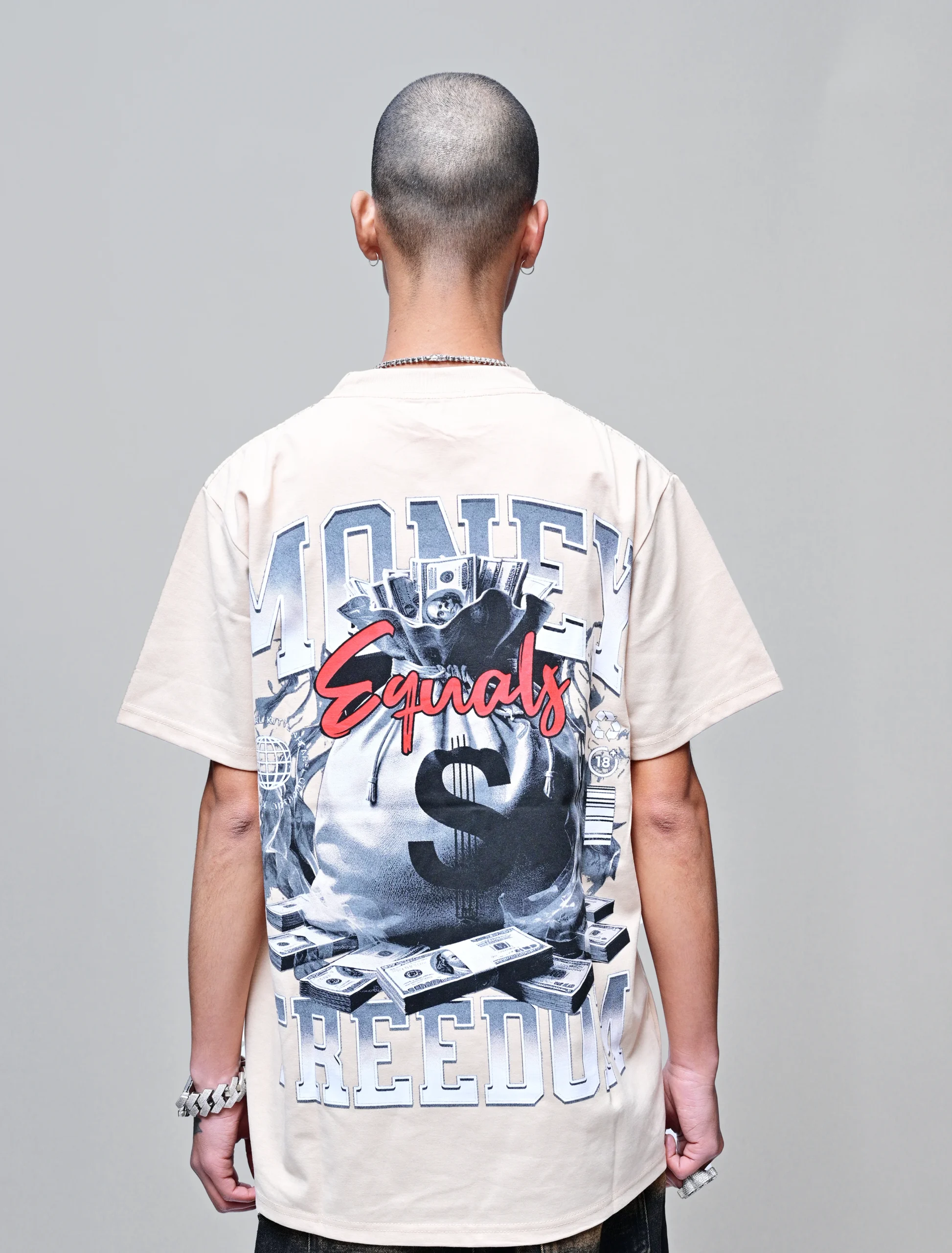 LUMINOUS VEIL – DIAMOND HOURS LUXURY TEE - Image 2