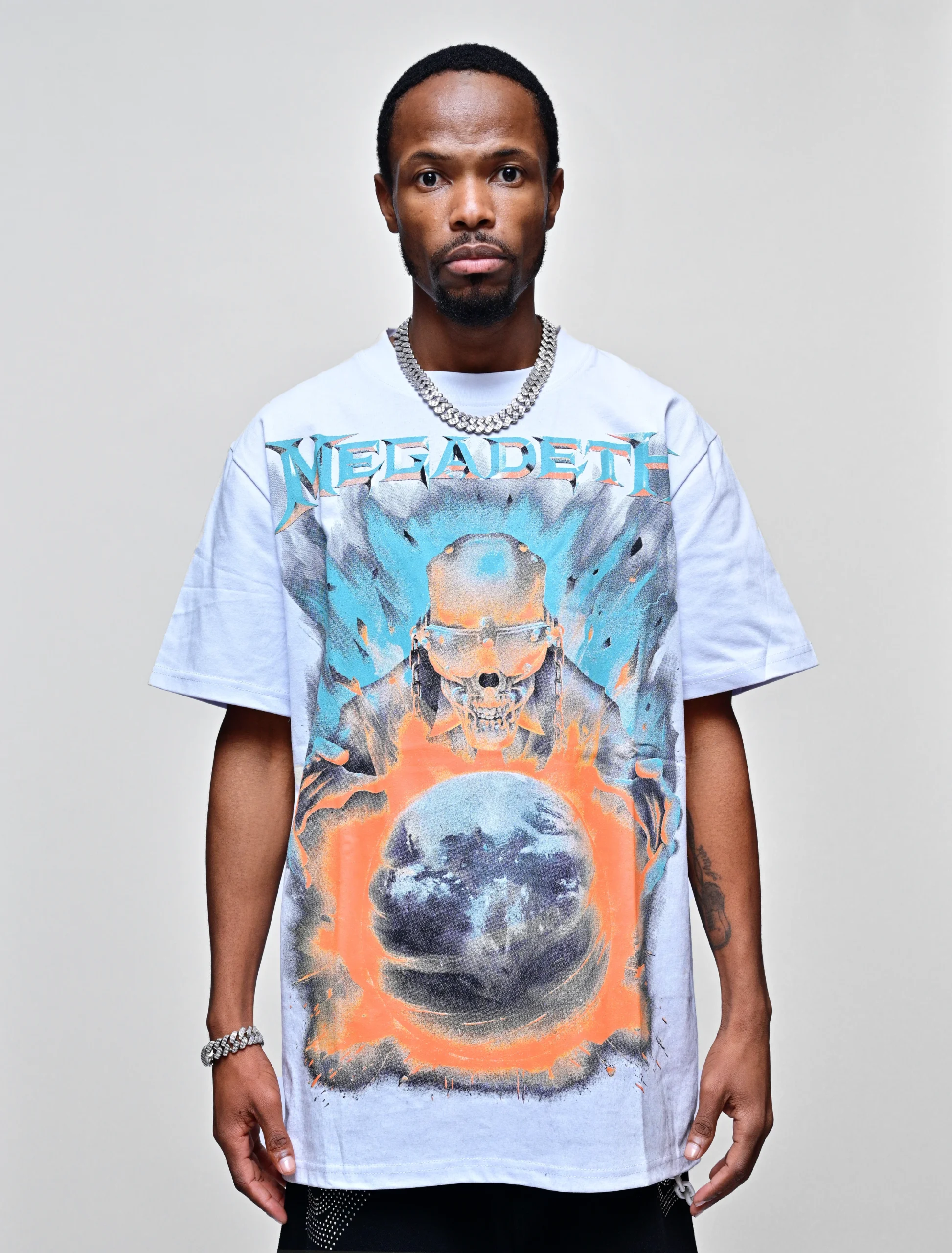 STARFALL ERA – GRAPHIC FADED WHITE TEE