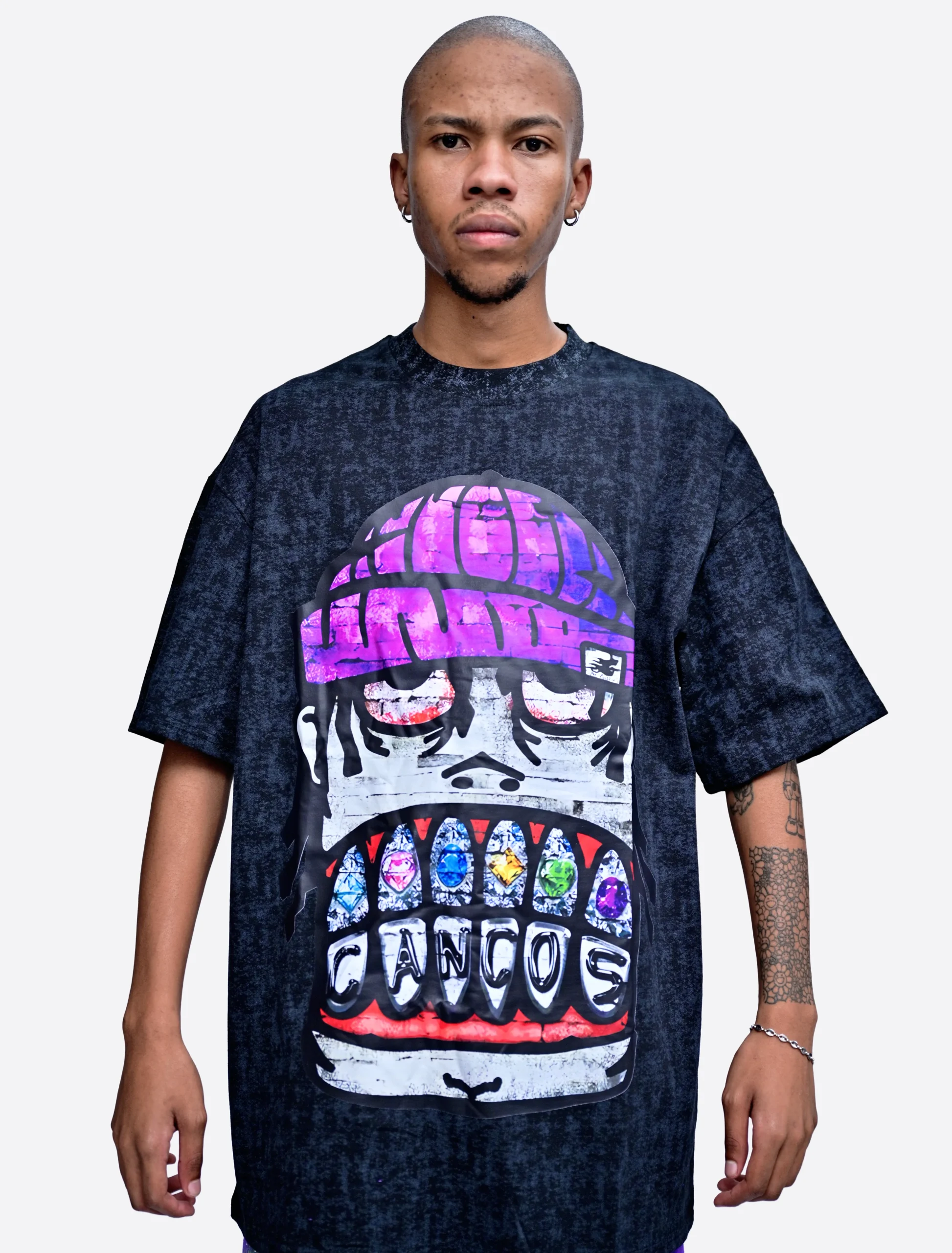 Faded Money Talks Oversized Tee