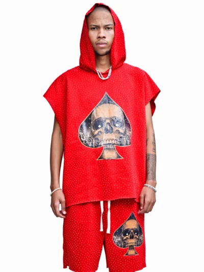 EVERY NYC – King Of Spades Rhinestones 2 Piece