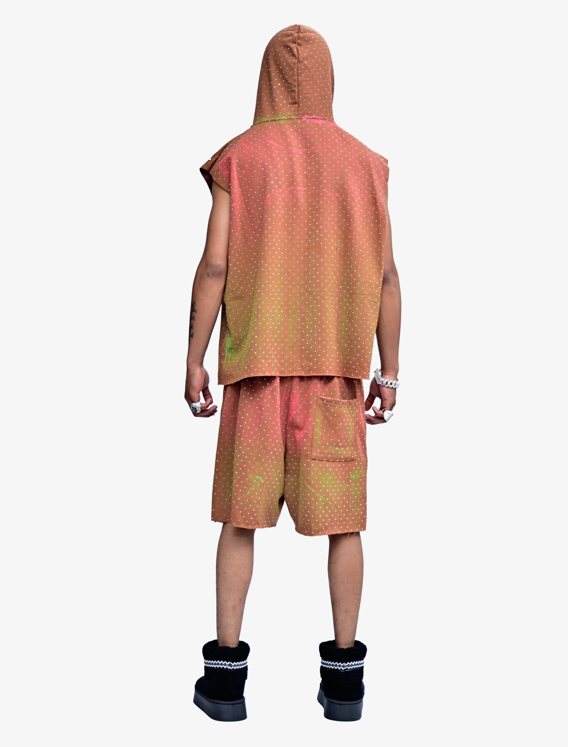 EVERLAY NYC ChocoLux Middays Rhinestone Summer Set 2 Piece - Image 7